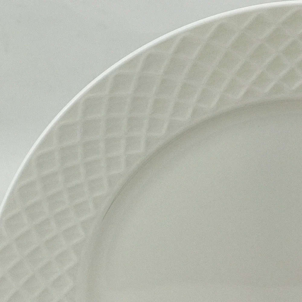Mikasa‎ Trellis White Salad Plate 9